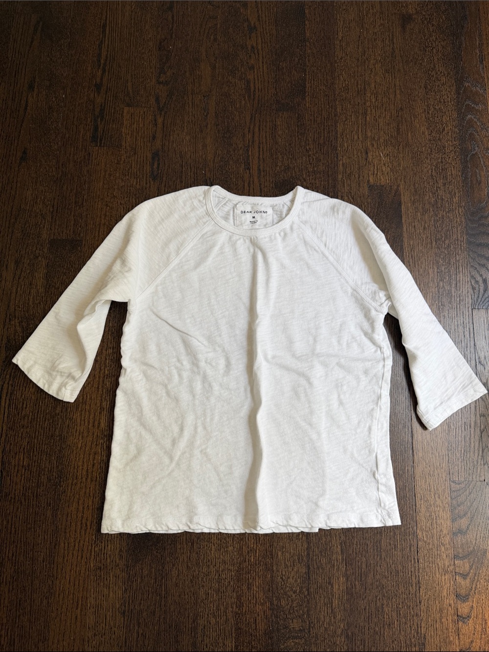 Dear John 3/4 sleeve tee.